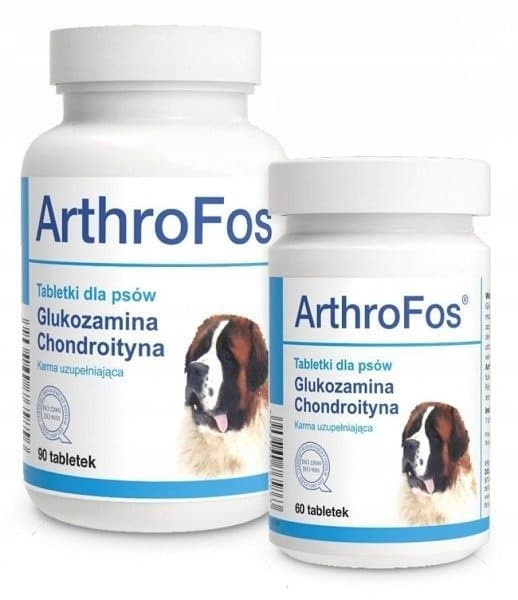 DOLFOS ArthroFos Glukosamin Kondroitin för hundleder 90 tabletter