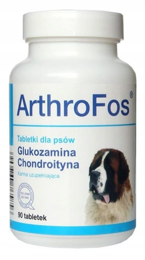 DOLFOS ArthroFos Glukosamin Kondroitin för hundleder 90 tabletter