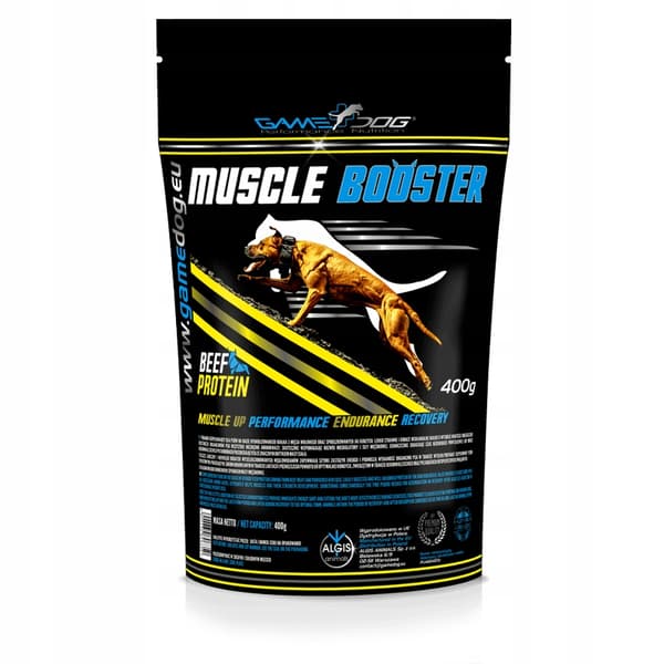 GAME DOG Muscle Booster stödjer muskeluppbyggnad 400g