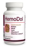 Pikkukuva 2 / 2: HemoDol rauta kupari sinkki CB-vitamiini koirille Anemia 90 tablettia.