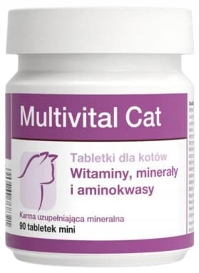 MULTIVITAL KATTEN vitamin- och mineralset FÖR KATT 90 minitabletter