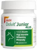 Miniatyrbild 1 av 2: Dolvit Junior Plus Mini VITAMINER OCH MINERALER FÖR VALPAR för hundar 90 tabletter.