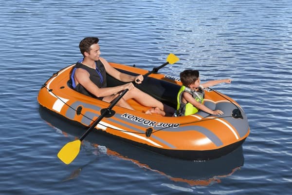 Bestway Hydro Force Gummibåt Set 232 x 115 cm - Kondor 3000