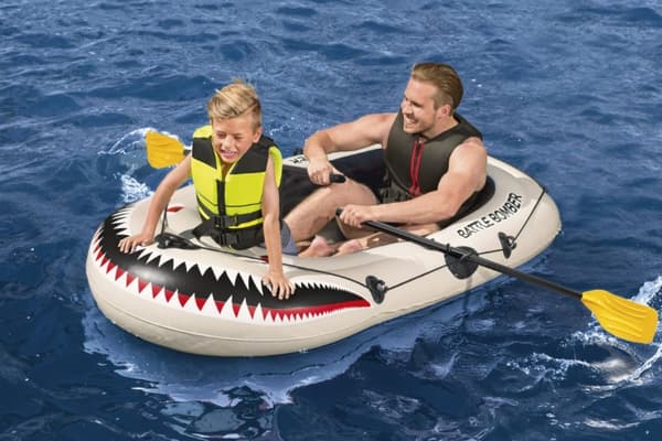 Bestway Hydro Force Gummibåt Battle Bomber Set 188 x 98 cm