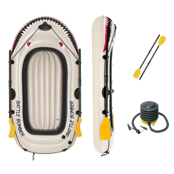 Bestway Hydro Force Gummibåt Battle Bomber Set 188 x 98 cm