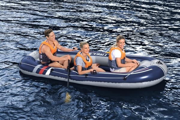 Bestway Hydro Force Gummibåt Treck X3 Set 307 x 126 cm