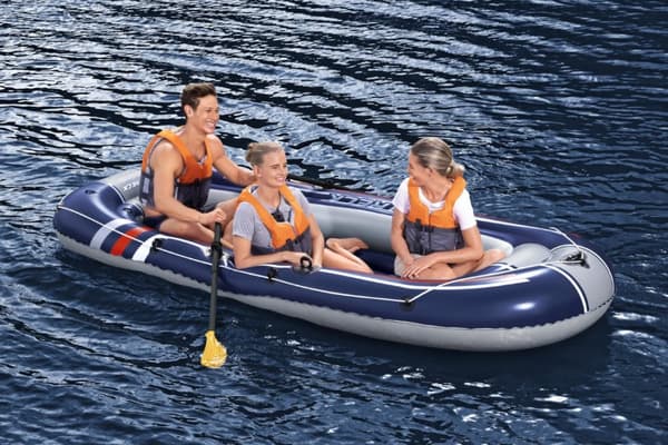 Bestway Hydro Force Gummibåt Treck X3 Set 307 x 126 cm