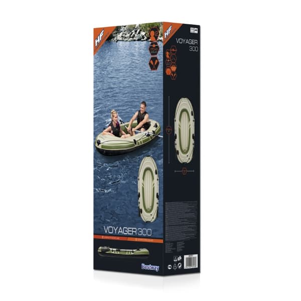 Bestway Hydro Force Voyager 300 Gummibåt 2.43m x 1.02m