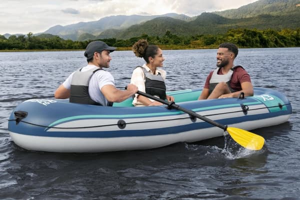 Bestway Hydro Force Gummibåt Treck X3 Set 294 x 137 cm