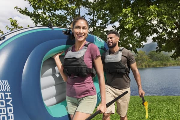 Bestway Hydro Force Gummibåt Treck X2 Set 232 x 118 cm