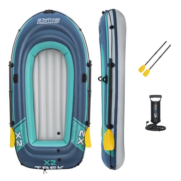 Bestway Hydro Force Gummibåt Treck X2 Set 232 x 118 cm