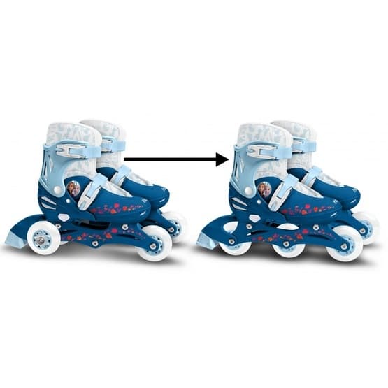 Disney - Inline Skates Frozen 2 Vit/Blå Storlek 27-30