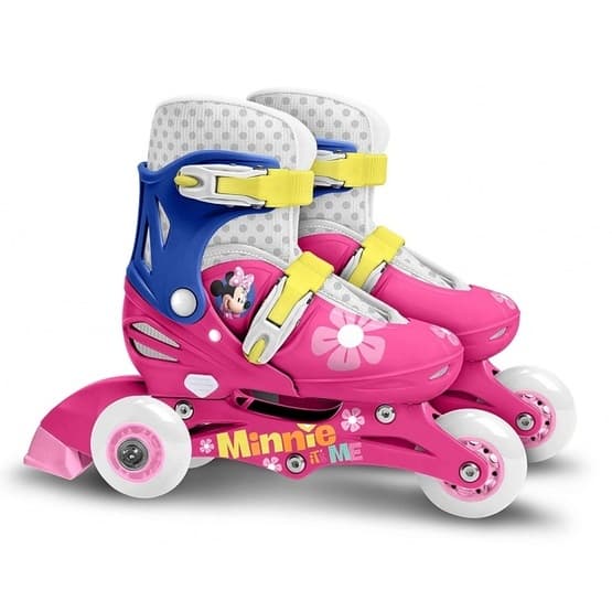 Inline Minnie Mouse Hvid/Blå Str. 27/30