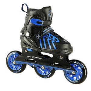 NA18812 TUMMAN SININEN KOKO. M (34-38) NILS EXTREME INLINE LUISTIT