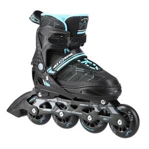 NA11002 SORT/BLÅ STØRRELSE. L (39-42) NILS EXTREME INLINE SKATES