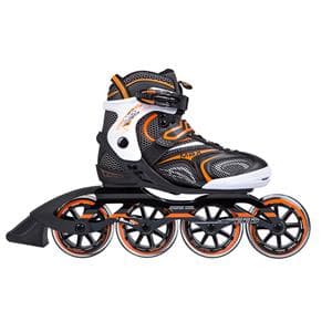 NA1060S SORT-ORANGE ST?RRELSE. 39 NILS EXTREME INLINE SKATES