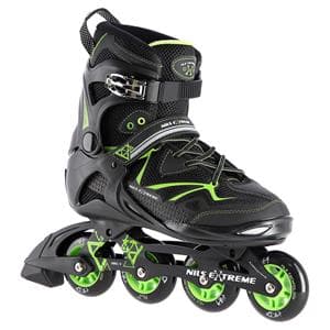 NA9022 SORT/GR?N ST?RRELSE 40 NILS EXTREME INLINE SKATES