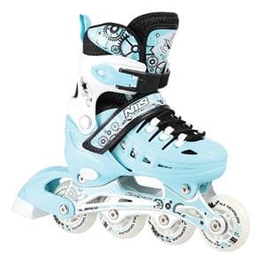 NH10905 4in1 MINT STORLEK. M(35-38) INLINE SKATES MED DIMENSIONER. THE NILS EXTREME HOCKEY SKY