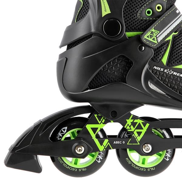 NA9022 SVART/GRÖN STORLEK 40 NILS EXTREME INLINE SKATES