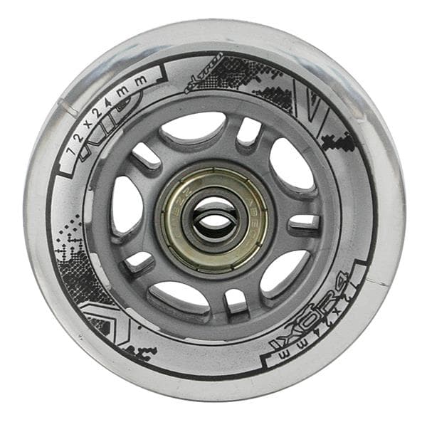 PU 72x24 82A LÄPPÄIN (4 kpl) + ABEC-7 (8 kpl) NILS EXTREME SET