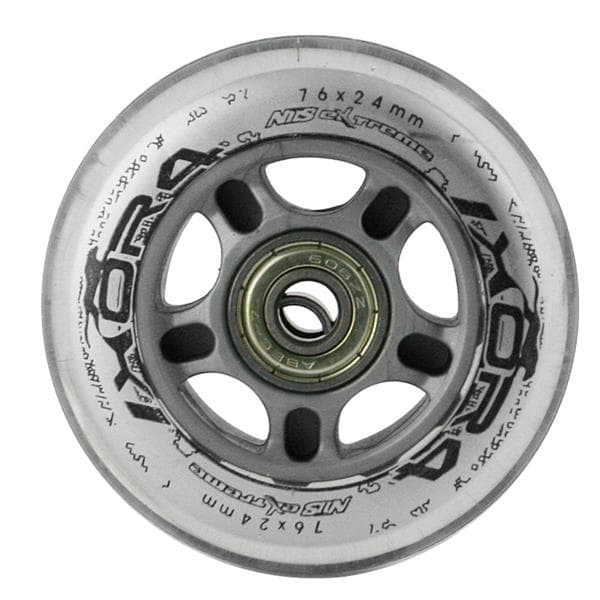 PU 76x24 82A LÄPPÄIN (4 kpl) + ABEC-7 (8 kpl) NILS EXTREME SET