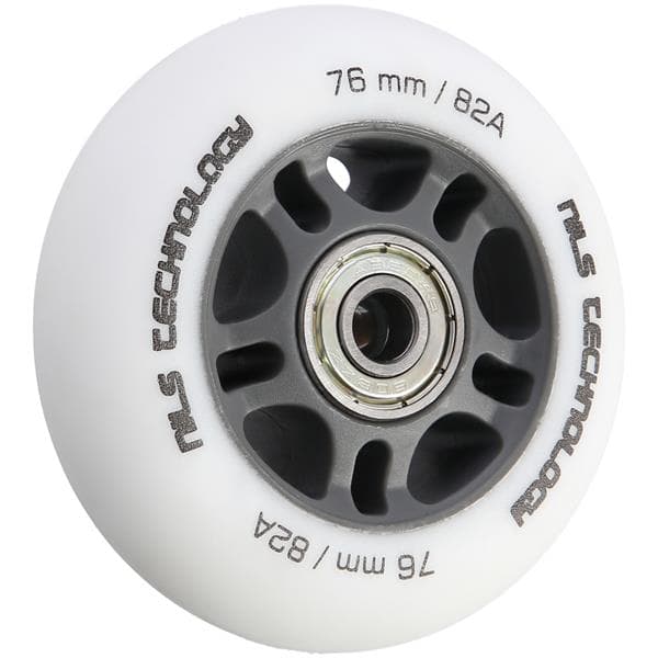 PU 76x24 82A WHITE MATT (4 st) + ABEC-9 (8 st) NILS EXTREME SET