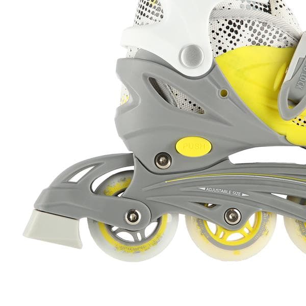 NH18331 4-i-1 LIME STØRRELSE S(31-34) SKØTEBLADE MED DIMENSIONER NILS EXTREME HOCKEY SKI