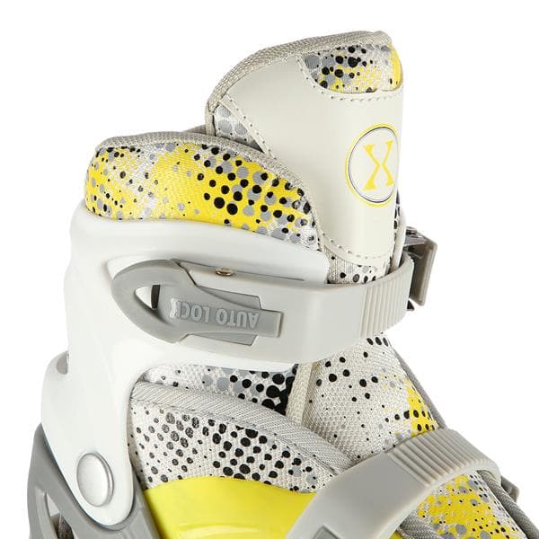 NH18331 4-i-1 LIME STØRRELSE S(31-34) SKØTEBLADE MED DIMENSIONER NILS EXTREME HOCKEY SKI