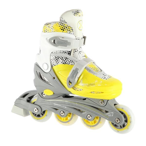 NH18331 4-i-1 LIME STØRRELSE S(31-34) SKØTEBLADE MED DIMENSIONER NILS EXTREME HOCKEY SKI