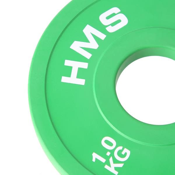 CBRS10 OLYMPISK PLATTA 2 x 1,0 KG HMS