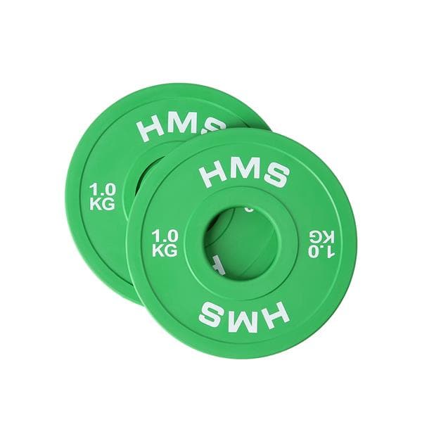 CBRS10 OLYMPISK PLATTA 2 x 1,0 KG HMS