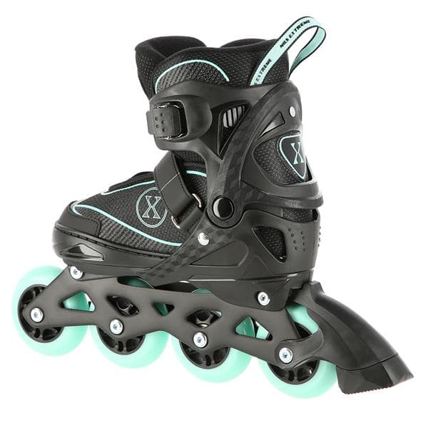 NA11008 BLACK-MINT KOKO L (39-42) NILS EXTREME RULLALUISTET