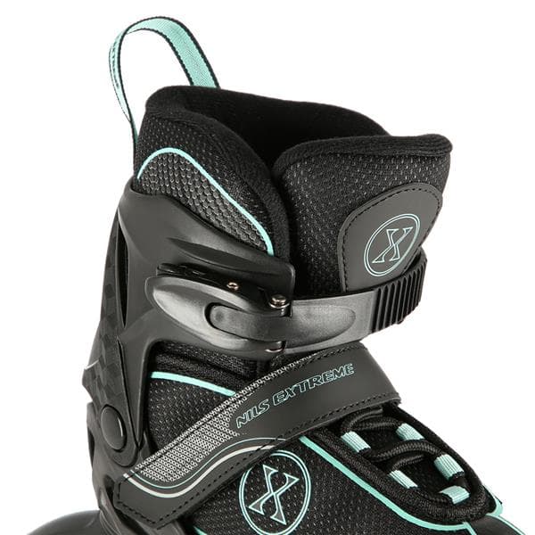 NA11008 BLACK-MINT KOKO L (39-42) NILS EXTREME RULLALUISTET