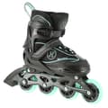 Pikkukuva 1 / 10: NA11008 BLACK-MINT KOKO L (39-42) NILS EXTREME RULLALUISTET