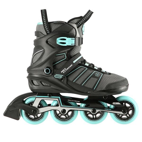 NA14217 BLACK MINT STORLEK 42 NILS EXTREME rullskridskor