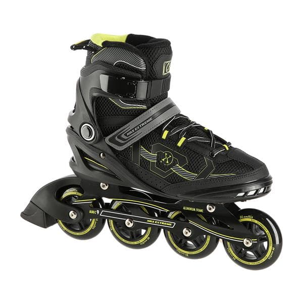 NA9157 MUSTA-KELTAINEN KOKO 45 NILS EXTREME RULLALUISTET