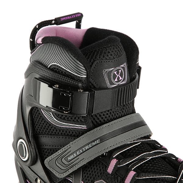 NA9157 SVART LILA STORLEK 42 NILS EXTREME rullskridskor