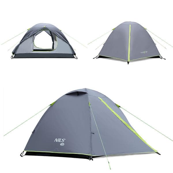NC6004 CAMPINGTELT GRÅ EXPLORER NILS CAMP