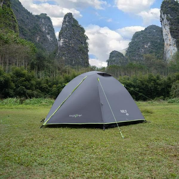 NC6004 CAMPINGTELT GRÅ EXPLORER NILS CAMP