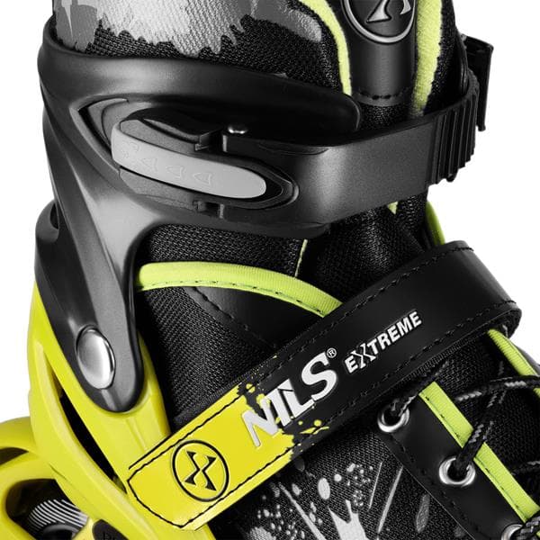 NA18137A ROCKO YELLOW SKATINGSKLADER STORLEK L (39-42) NILS EXTREME