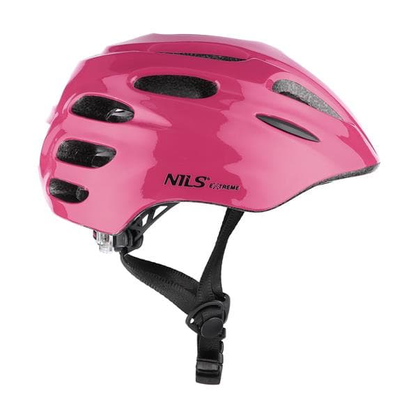 MTW01 LED PINK STØRRELSE XS (43-49 cm) NILS EXTREME HJELM