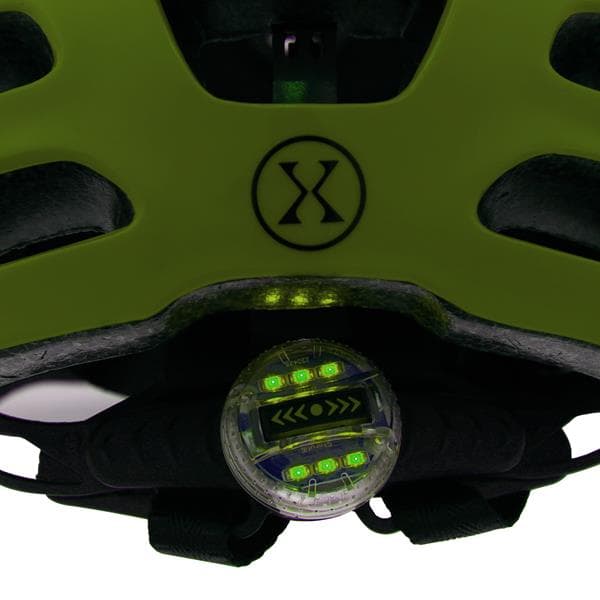 MTW01 LED GRØN STØRRELSE S (44-50 cm) NILS EXTREME HJELM