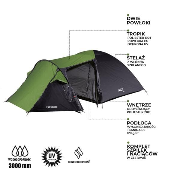 NC6012 TREKKER NILS CAMP TELTA