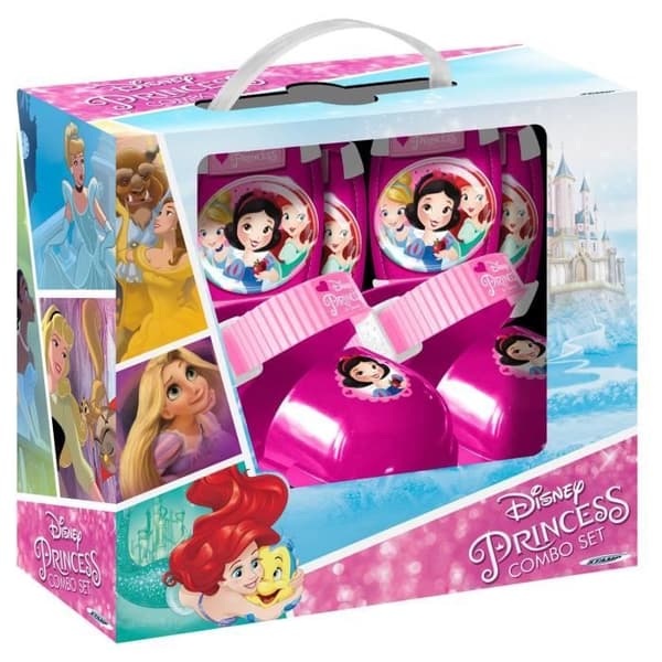DISNEY PRINCESSES Rullskridskoset med armbågs-/knäskydd