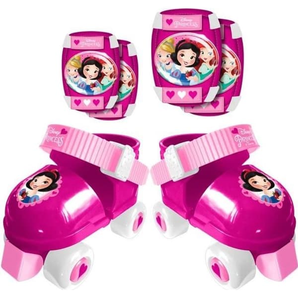 DISNEY PRINCESSES Rullskridskoset med armbågs-/knäskydd