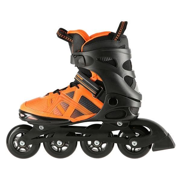 INLINESKIDSKOR NILS EXTREME NA14112 SVART-ORANGE STORLEK 40