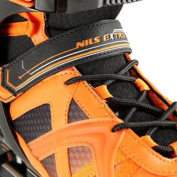 INLINESKIDSKOR NILS EXTREME NA14112 SVART-ORANGE STORLEK 40
