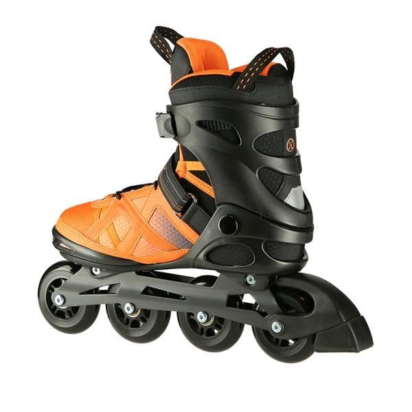 INLINESKIDSKOR NILS EXTREME NA14112 SVART-ORANGE STORLEK 40