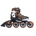 Miniatyrbild 2 av 3: INLINESKIDSKOR NILS EXTREME NA1060S SVART-ORANGE STORLEK 40
