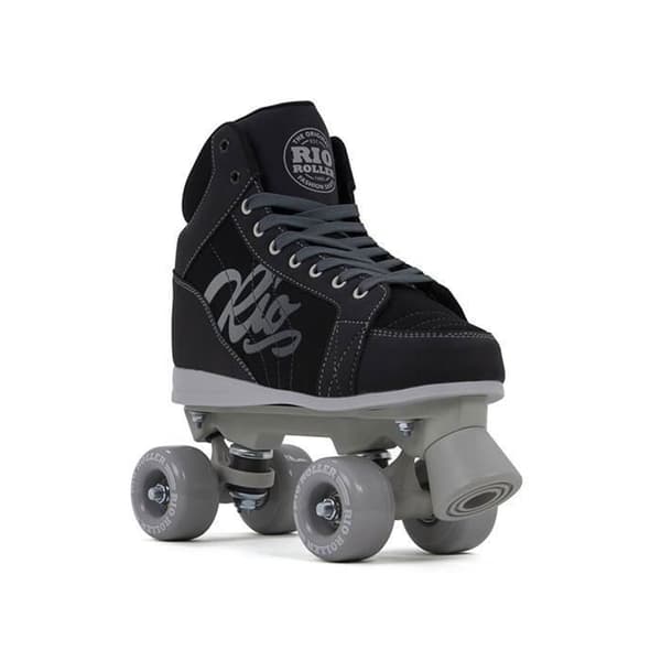 Quad rullskridskor - RIO ROLLER - Lumina Svart/Grå - Blandat - Vuxen - Urban skridskoåkning